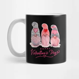 Happy Valentines Day Gnomes Mug